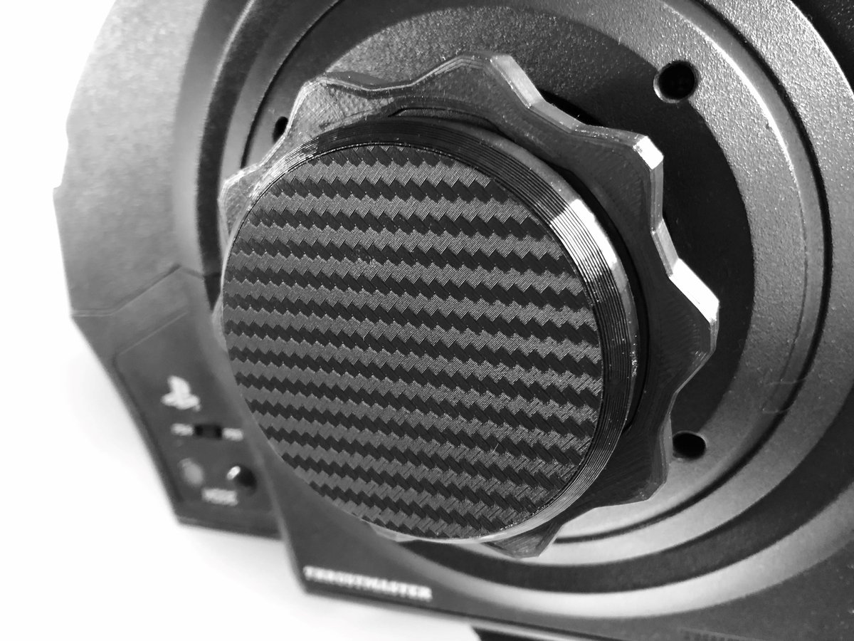 Steering wheel dust cover for Thrustmaster t300, t500, tx, tspc, TSXW, TGTII Stealth Sim Mods