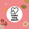 Usaha Yang Hebat! Stamp