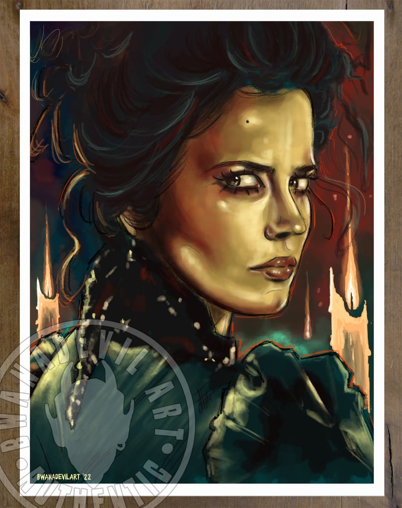 Image of Vanessa Ives ( Penny Dreadful) 9x12 in. Art Prints