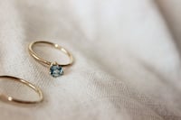 Image 2 of Classic Stone Ring | Sky Blue Topaz