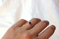 Image 2 of Small Stone Ring | Onyx 