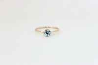 Image 1 of Classic Stone Ring | Sky Blue Topaz