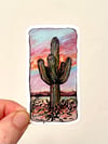 Saguaro Cactus Sticker  