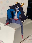 Image 1 of Printable DIY sitting Vriska Homestuck paper craft