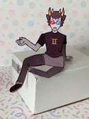 Image 1 of Printable DIY sitting Sollux Homestuck paper craft