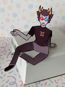 Image 2 of Printable DIY sitting Sollux Homestuck paper craft