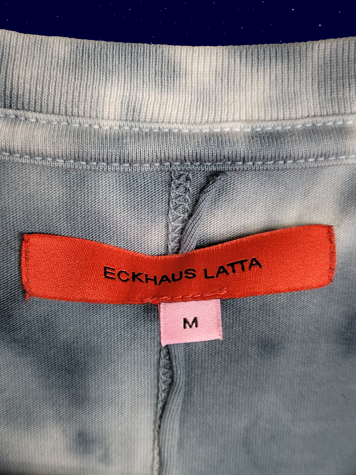 AUTHENTIC! Eckhaus Latta Tie-dye Lapped T-shirt | After