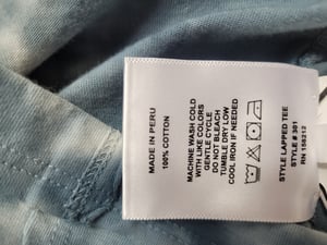 AUTHENTIC! Eckhaus Latta Tie-dye Lapped T-shirt
