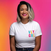 Image 2 of VLY GRL Logo Tee