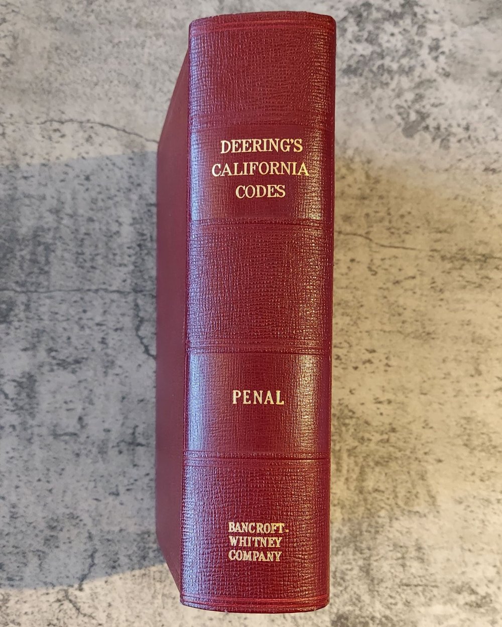 Deering’s Penal Code of the State of California - 1959
