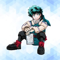 Image 2 of DEKU SITTING ACRYLIC STAND