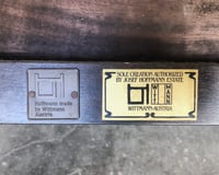 Image 5 of Pair of Cabinet Chairs by Josef Hoffmann