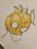 Shiny Graffiti Magikarp ( Original Drawing)