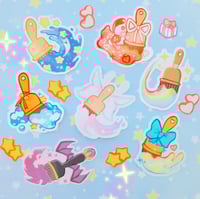 paintbrush stickers