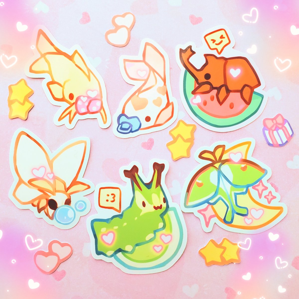 eeveelution drinks stickers☆NEOGEOPET