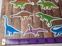 Assorted Colorful Dinosaur Stickers (10 Pack)