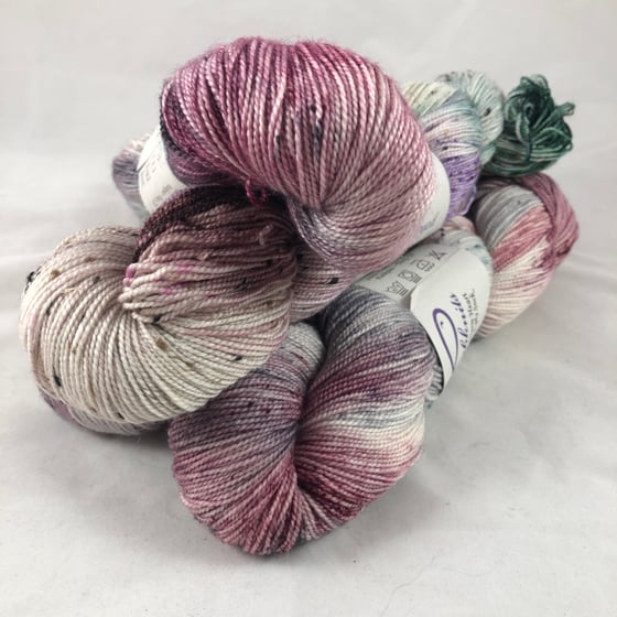 Image of Spellbound (new colorway): Kettle Dyed on fingering weight yarns