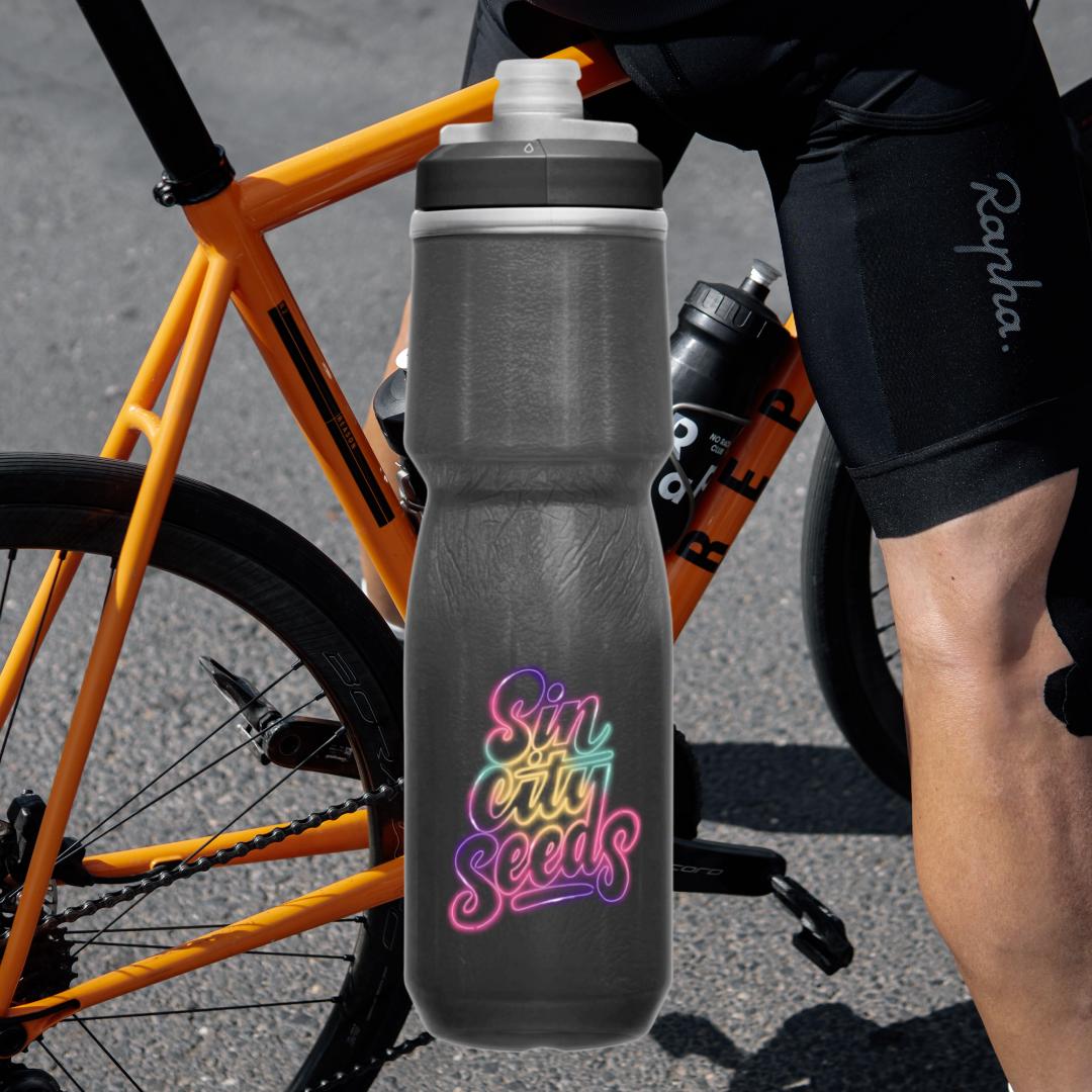 CamelBak Podium® Chill 24oz Bike Bottle - SinCity Seeds Neon Print