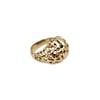 14k Solid Gold Coral Ring