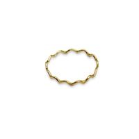 Image 1 of gold wave solid 14k yellow
