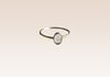 Moonstone 14k Solid Gold Stackable Yellow Gold Ring