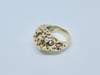 14k Solid Gold Coral Ring