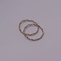 Image 3 of gold wave solid 14k yellow