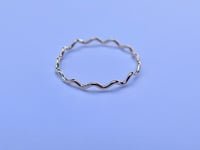 Image 4 of gold wave solid 14k yellow