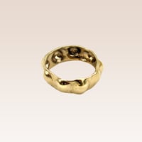 Image 3 of Ancient Vessel Ring 10k Yellow Gold one of a kind ring
