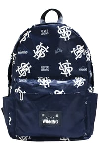 Image 1 of Stay Winning Blue Backpack