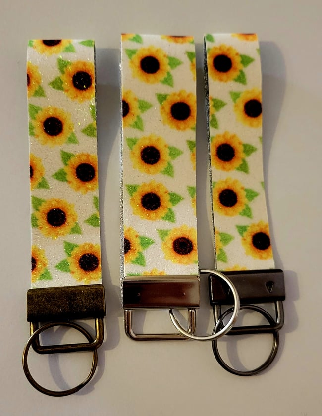 Sunflower Key Fob