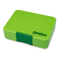 Image 2 of Yumbox Snack 3 Compartments Lime Green NEW