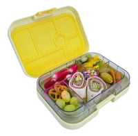 Image 3 of Yumbox Original Bento Box 6 Compartments Lulu Purple Paris Tray