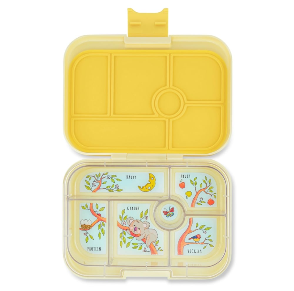 Yumbox Original Bento Box 6 Compartments Sunburst Yellow Koala