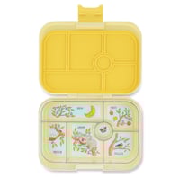 Image 1 of Yumbox Original Bento Box 6 Compartments Sunburst Yellow Koala