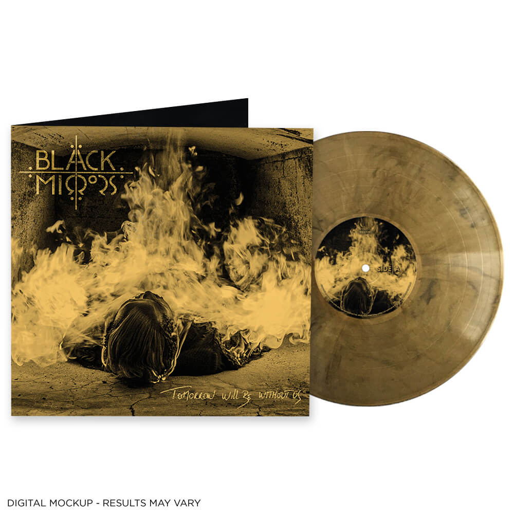 Image of Tomorrow Will Be Without Us / Gold & Black marbled limited edition vinyl