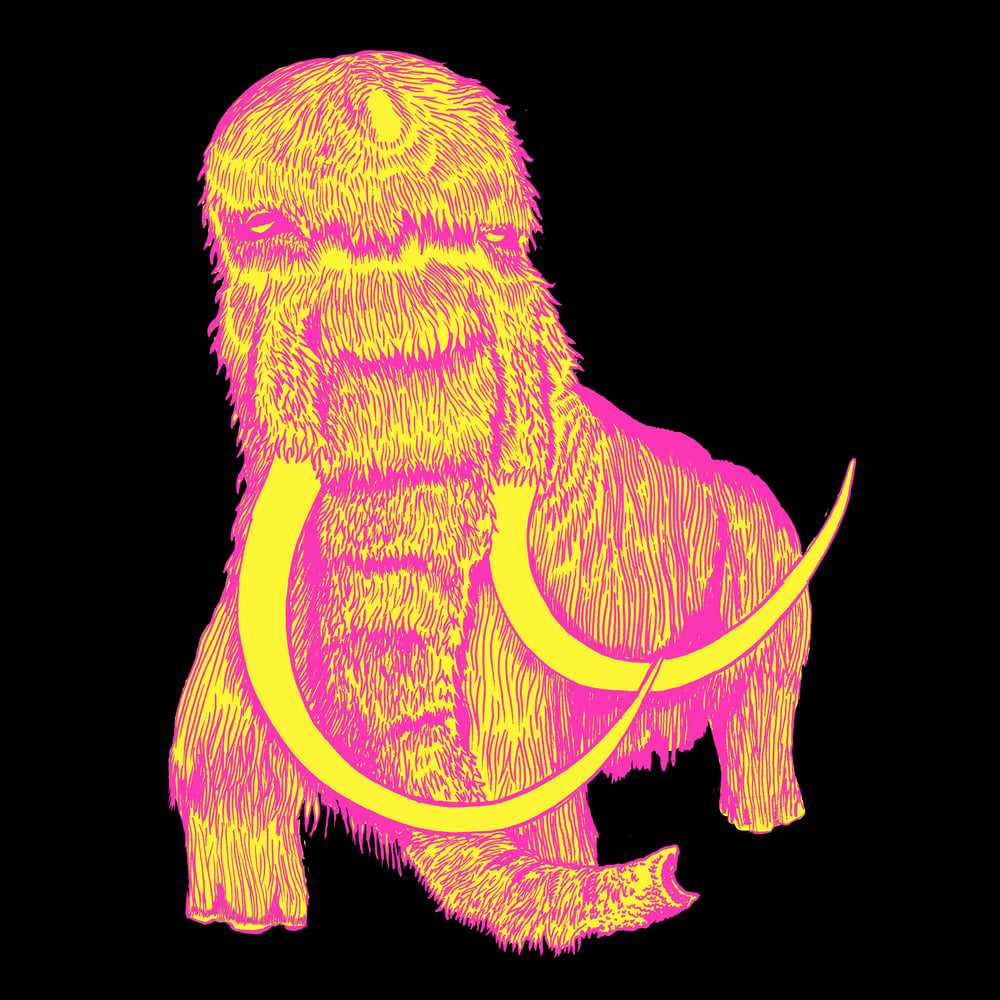 Neon Wooly Mammoth