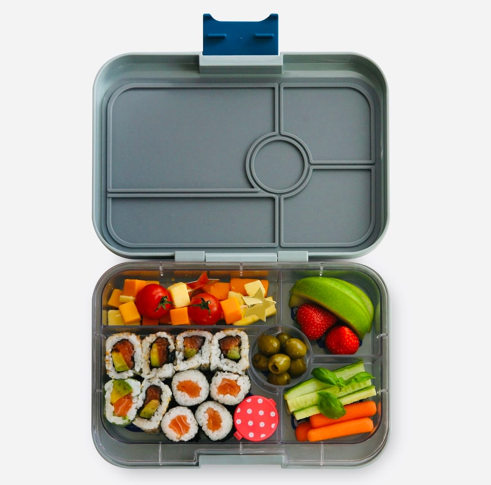 Yumbox Tapas Bento Box 5 Compartments Antibes Blue Bon Appetit Tray