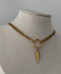Image 4 of Gold Morgan Necklace 