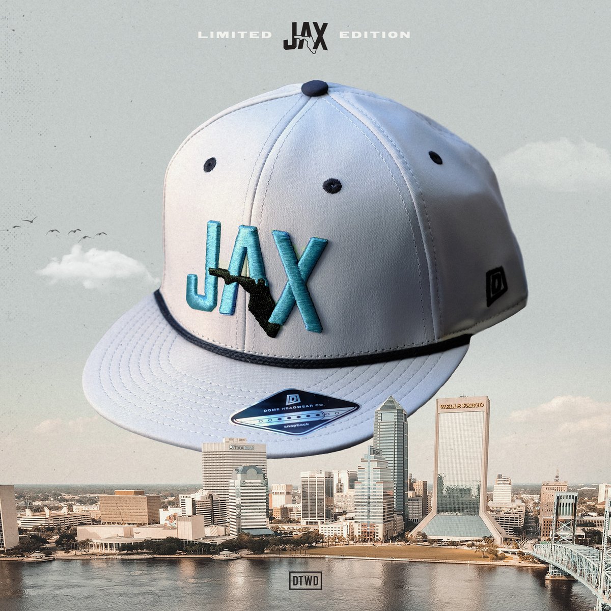 Image of JAX - rope snapback hat