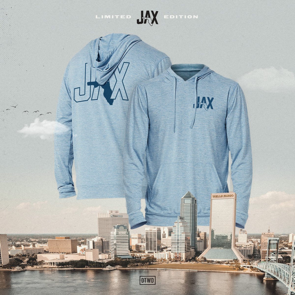 Image of JAX - lightweight hoodie 