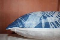 Image 3 of Shibori / Indigo Dyed / Linen pillow case