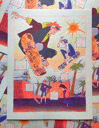 Image of Sk8 Park Risograph