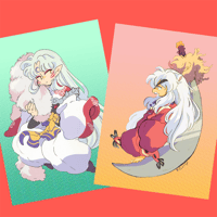 Inuyasha + Sesshomaru Mini Prints