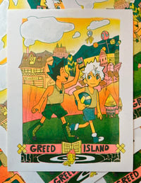 Image of Greed Island Risograph