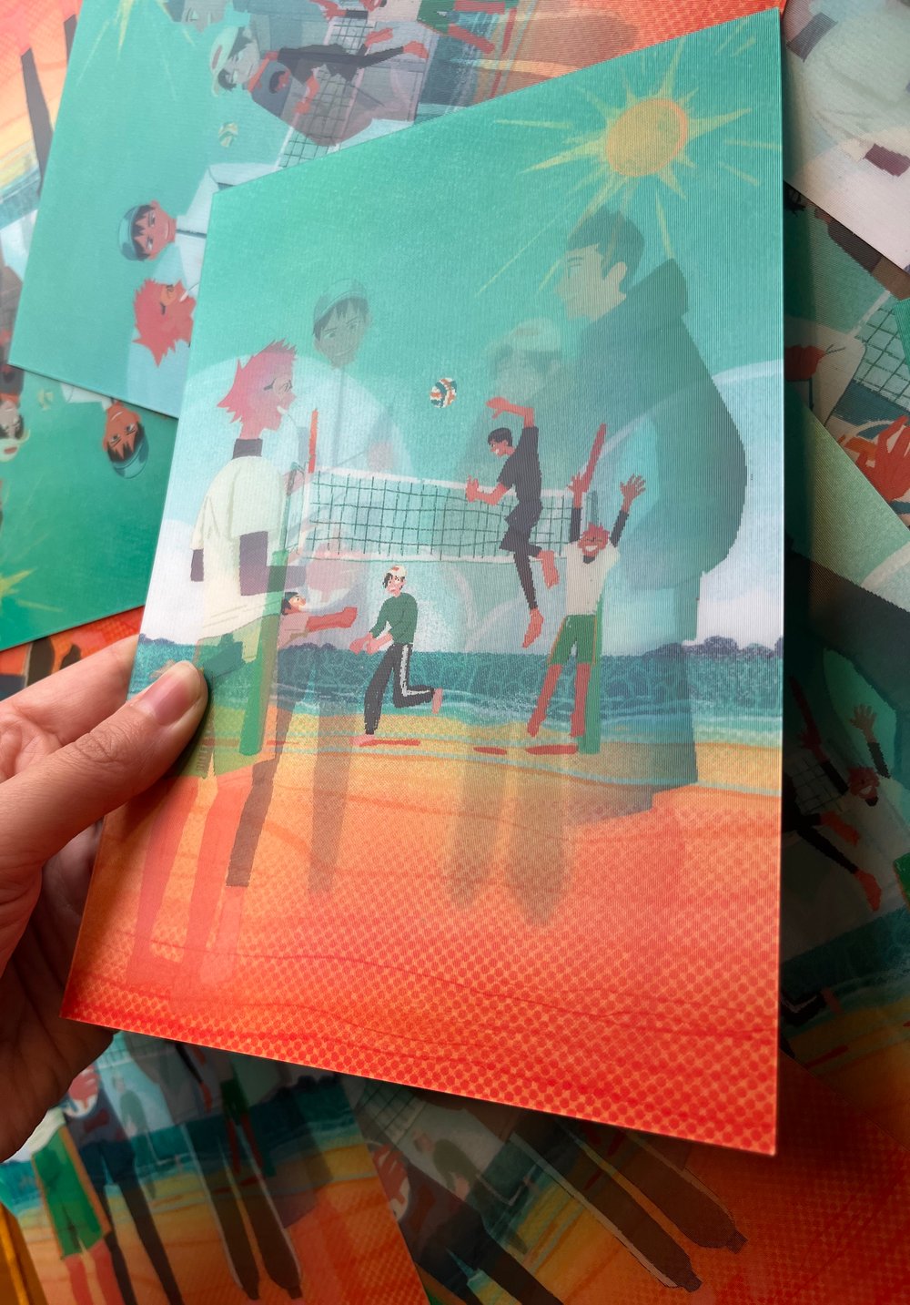 Image of Haikyuu! Lenticular Print