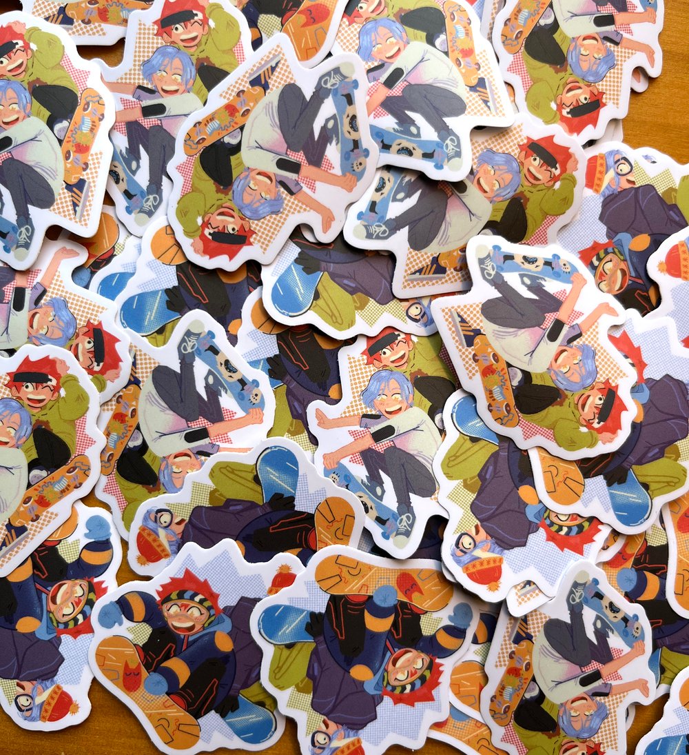 Image of Sk8 Renga Stickers