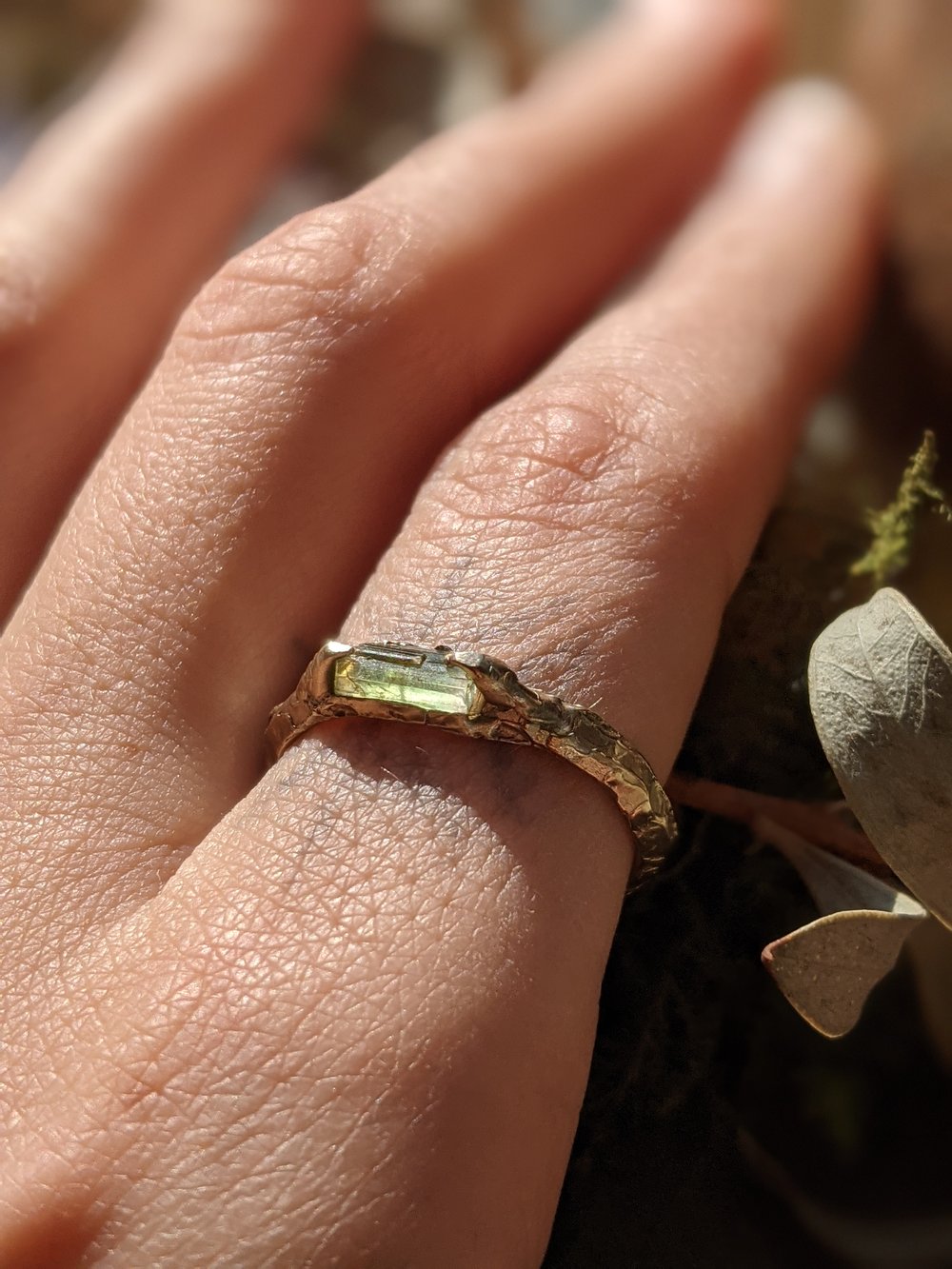 Image of Shard tourmaline ring