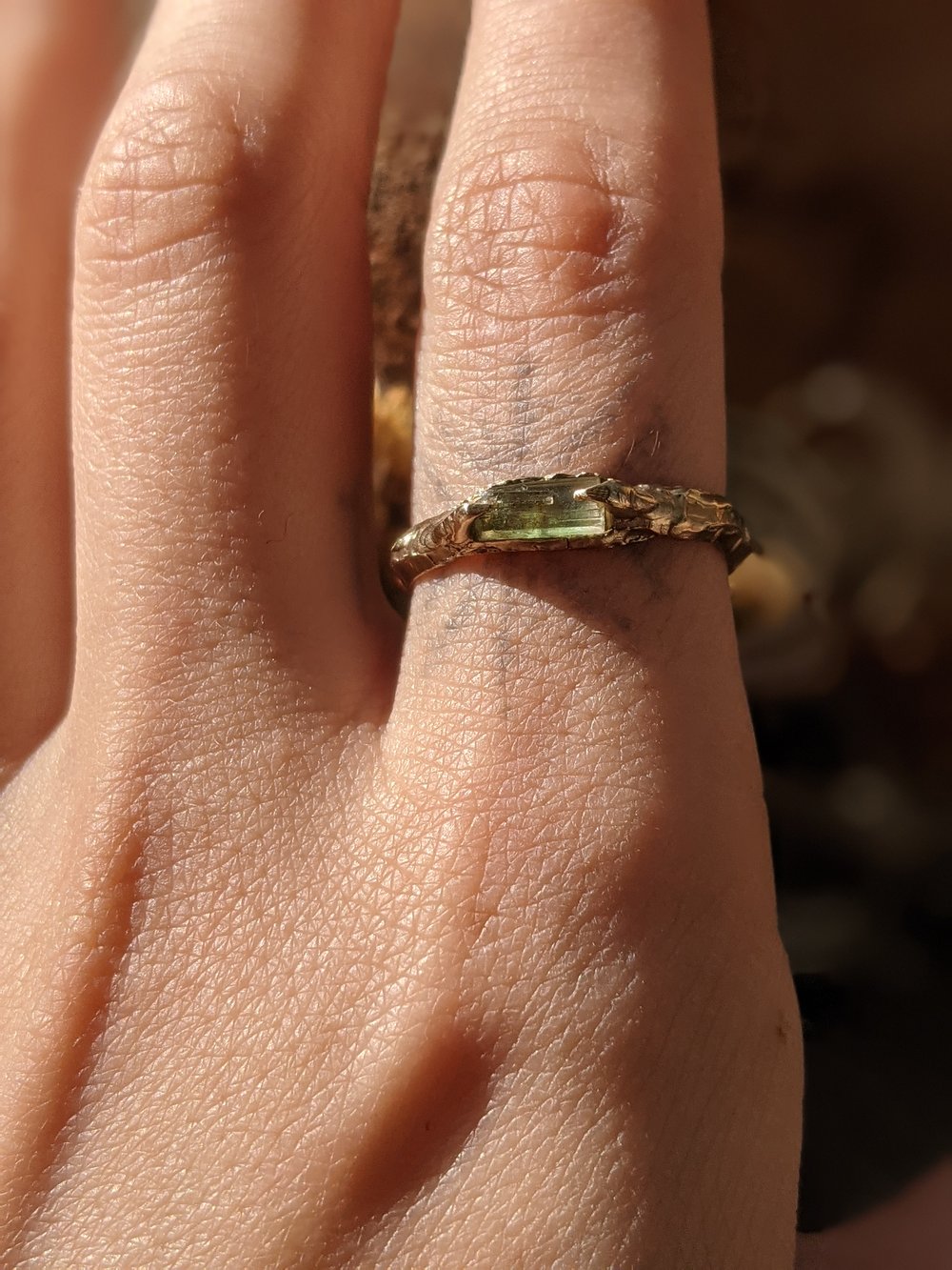 Image of Shard tourmaline ring