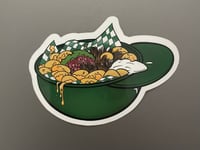 Nacho Helmet sticker